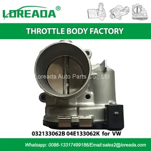 LOREADA Fuel Injection 52MM New Throttle Body Valve 032133062B 04E133062K 04E133062A A2C85080800 for VW FOX GOL GOLF Saveiro Spacefor Voyage thumbnail-1