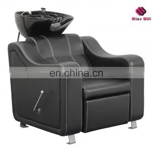 Cheaper Shampoo Chair in Stock Hair Washing Chair Bed Salon Unit thumbnail-2