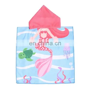 Hot-sale New Custom Cartoon Animal Bath Robe Kids Girl Towels Cotton Bath Towels thumbnail-2