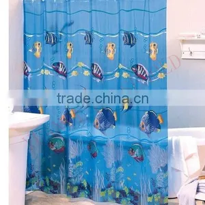 White Terry Cloth Shower Curtain thumbnail-1