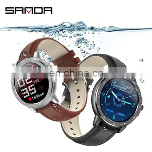 Sanda CF19 Trendy Design Intelligent Men Wrist Watches Waterproof Alarm Luminous Sport Android Smart Watch thumbnail-2