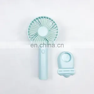 2021 New USB Desk Battery Rechargeable Handheld Portable Mini Fan For Office Travel thumbnail-1