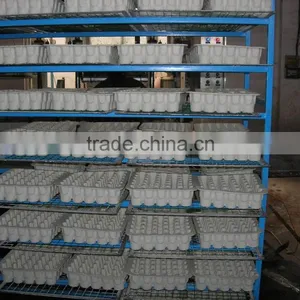 100% Pure Waste Paper Pulp Moulded Egg Trays thumbnail-4
