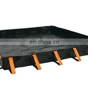 8'x10'x12'' 30 Oz. Chemical Resistant Quick Snap Release Collapsible Foam Wall Oil Spill Berm thumbnail-2