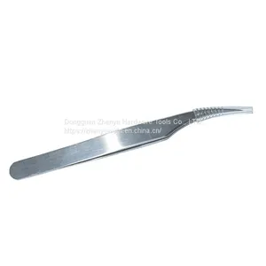 High Precision Stainless Steel Planting and Grafting False Eyelash Tweezers Tool, Special Dolphin Clip for Eyelash Beautification thumbnail-1