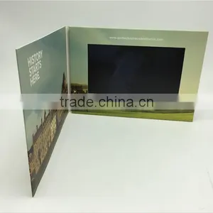 2016 Newest Invitation Video Brochure Card/ Lcd Video Greeting Card Oem, Promotion Digital Lcd Video Business Card thumbnail-2