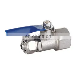 Water Purifier Mini Ball Valve Brass Ball Valve for Water Supply thumbnail-1