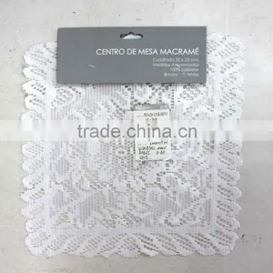 1PC Hot Sale Cheap White Polyester Lace Doily Made In China thumbnail-1