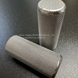 50um Multiple Layers Mesh Cylinder Filter Element thumbnail-3