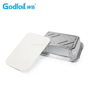 Rectanglar Aluminum Foil Container Wrinkle Wall Container thumbnail-5
