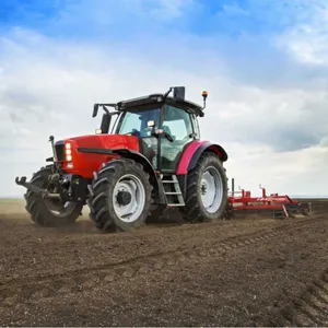 Factory Supply Farm Tractor High-powered 90hp 120hp Agricultural Tractor CE Certified thumbnail-2