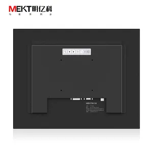T-Series Outdoor 1000cd 17-Inch Industrial Capacitive Touchscreen LCD Monitor Front Panel IP65 Waterproof HDMI DP VGA Interfac thumbnail-2