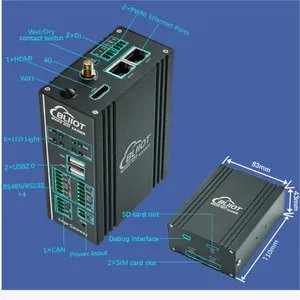 ARMxy Series BL340 Industrial Controller T507-H 4-core ARM Cortex-A 53 8/16G With 1/2GByte DDR4 for Various Industrial Applications. thumbnail-2