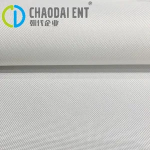 GRS FDY Woven PU Coated 600D 100%RPET Recycled Polyester Oxford Fabric for Outdoor Tent Bags thumbnail-2