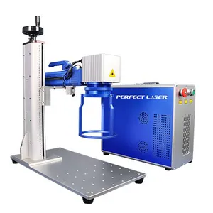 Portable Handhed 20W Galvo Scanner Tabletop Mini Intelligent Fiber Laser Marker Engraving on Metal Plastic thumbnail-1