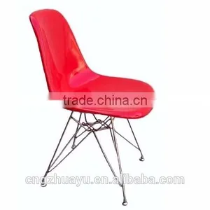 Reception Chair With Stainless Steel Chair Leg thumbnail-1