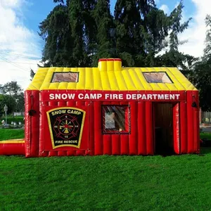 New Model Inflatable Fire Escape Training Tent for Schools and Institutions thumbnail-2