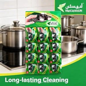 12Pcs Hanging Card Kitchen Cleaaning Tool SS 410 Stainless Steel Wire Scourer thumbnail-2