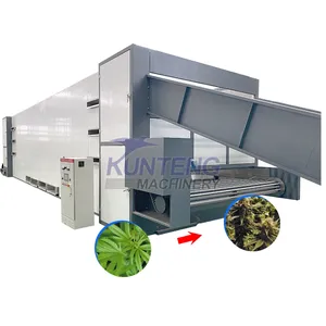 Continuous Hemp Leaves Flower Dryer Drying Machine Equipment EPC thumbnail-1