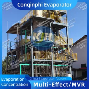 304 Stainless Steel Single-effect MVR Evaporator With PLC Control thumbnail-5