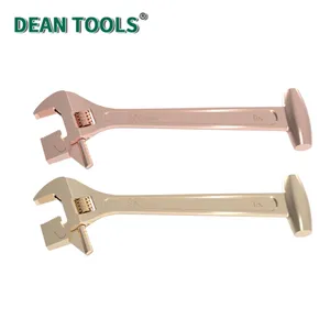 Non-Sparking Multipurpose Adjustable Wrench With the Function of Tapping and Clamping Circular Parts thumbnail-1