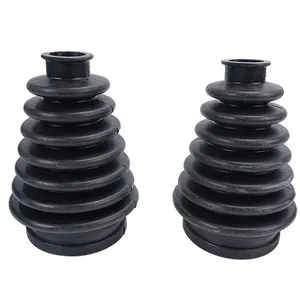 CR Neoprene Rubber CV Boot Shore A 60 Conical Rubber Bellows Universal Joint Dust Protection Cover For Drive Shaft thumbnail-1