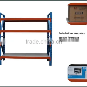 Practical Shelf 4 Tier Metal Storage Rack For Warehouse thumbnail-2