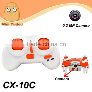Minitudou 2015 New Nano Dron 6 Axis 2.4G With 0.3MP Camera Mini Quadcopter thumbnail-1