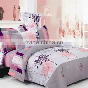 Pigment Print Plant Bedding Cotton Duvet Cover Bed Set thumbnail-1