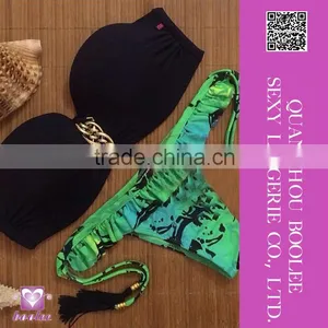 2016 New Arrival Hot Sexy Brazilian Beach Swimwear Sexy Bikini Set thumbnail-1