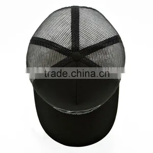 Custom Short Bill Foam Plain Cheap Flat Brim Sublimation 5 Panel Trucker Cap Mesh Hat Design Your Own Trucker Cap Wholesale Quality Choice thumbnail-5