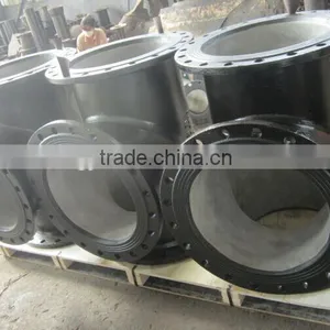 Bestseller Ductile Iron Pipe Fittings All Flanged Tee With ISO2531 thumbnail-5