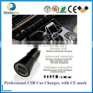 Colorful Micro Auto Universal Dual 2 Port USB Car Charger For IPhone IPad IPod thumbnail-3