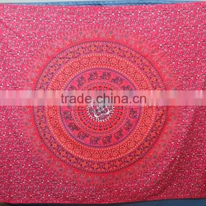 SEI TPQ -016 Bedsheet Bohemian Hippie Wall Hanging Cotton Tapestry Mandala thumbnail-4