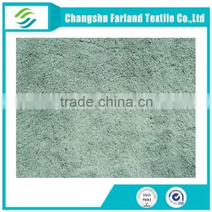 Solid Plush Polyester Fabric Plush Textile thumbnail-3