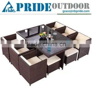 Multifunction Luxury Modern Wicker Furniture Sets New Design Rattan Outdoor Garden Set Quality Choice thumbnail-1