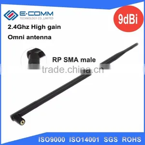 Hot Sale!! 2.4Ghz 10dBi High Gain Omni Antenna With PR SMA Male Connector for Wifi Wireless Router,network Card thumbnail-4