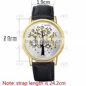 Custom Made Meaningful Brown Leather Watch Band thumbnail-2