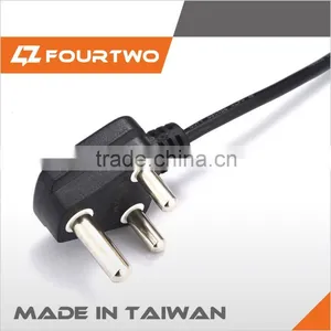 SABS Certificate 3 Pin Oem Odm High Quality 100% Made in Taiwan South Africa Power Cord thumbnail-1