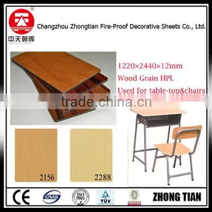 School Chair With Writing Board Hpl Compact Laminate Board thumbnail-1