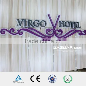 Fine Laser Cut Customized Design White Acrylic Letter With Baking Finish Acrylic Backlit Single Letter Sign Supplier's Choice thumbnail-6