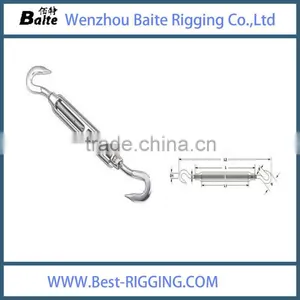 Din1480 Turnbuckle Zinc Alloy Die Cast Hook/Hook thumbnail-3