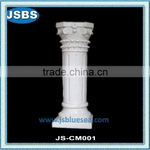 White Marble Roman Column Design thumbnail-1