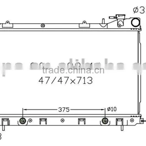 Auto Radiator(suitable For: Forester 02- DPI: 2674 AT) thumbnail-1