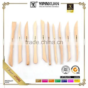 10Pcs Professional Wooden Hand Pottery Tools In Stock thumbnail-1