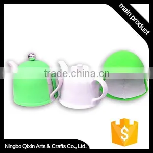 Different Color Wholesale Round Ceramic Tea Pot thumbnail-4