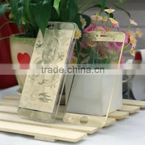 Dragon Stylish Tempered Glass for 6G 6plus 4.7" 5.5" Gold Silver thumbnail-1