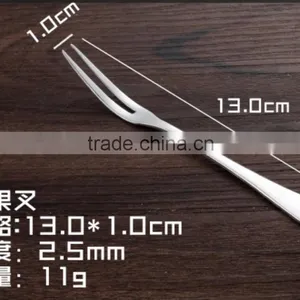Attractive Junzhan Stainless Steel Fruit Fork thumbnail-1