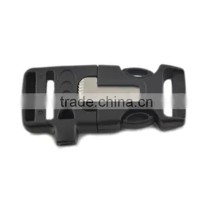 2016 Christmas Gifts Suvival Paracord Bracelet Flint Whistle Buckle thumbnail-5