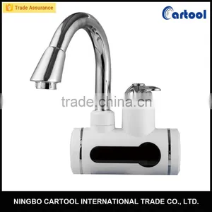 Kitchen LED Red Digital Display Fast Heating Electric Faucet Water Heater Taps thumbnail-3